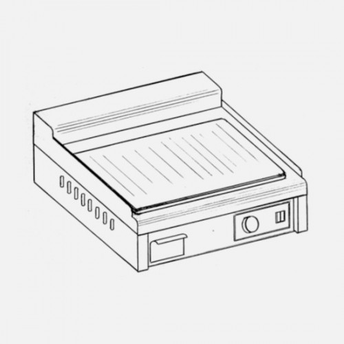 PLANCHA ELÉCTRICA DE 01 CUERPO MEDIANA SIN TAPA