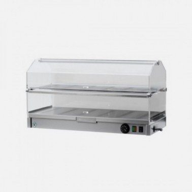 VITRINA CON CALEFACCION ELÉCTRICA | VEC 820 INOX